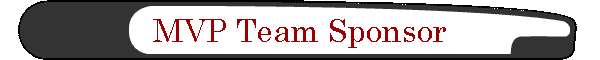 MVP Team Sponsor